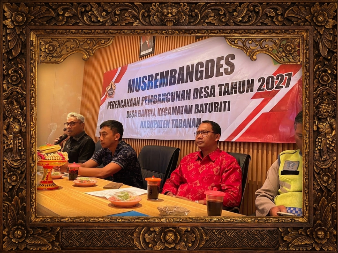 MUSRENBANGDES PERENCANAAN TAHUN 2027